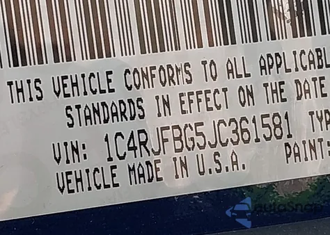 2018 Jeep Grand Cherokee Limited 4X4 из США, поврежденный, VIN 1C4RJFBG5JC361581